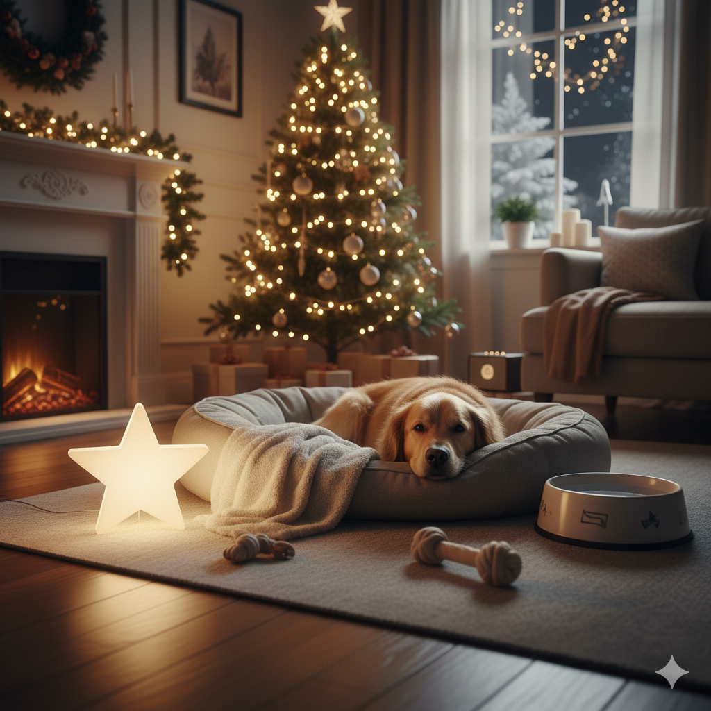 Yılbaşında Köpeğinizi Evde Yalnız Bırakmanız Gerekiyorsa…